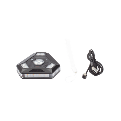 Luz Auxiliar Ámbar Ultra Brillante Para Automóviles, Motocicletas y Bicicletas Con Montaje Magnético