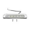 Luz de Escena, 6 LED, IP67, con bisel color blanco, Ideal para Ambulancias y Vehiculos de trabajo
