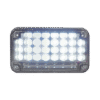 Luz de Advertencia de 7X4", Color Claro, Con Luz de Trabajo, Ideal para Ambulancias
