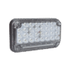 Luz de Advertencia de 7X4", Color Claro, Con Luz de Trabajo, Ideal para Ambulancias