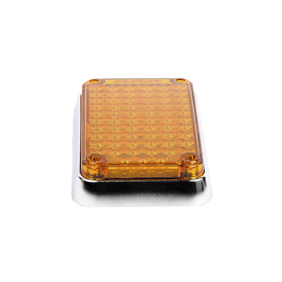 Luz de Advertencia de 6X4", Color Ambar, Ideal para Ambulancias Luz de Advertencia de 6X4", Color Ambar, Ideal para Ambulancias