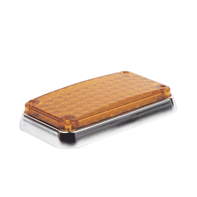 Luz de Advertencia de 6X4", Color Ambar, Ideal para Ambulancias Luz de Advertencia de 6X4", Color Ambar, Ideal para Ambulancias