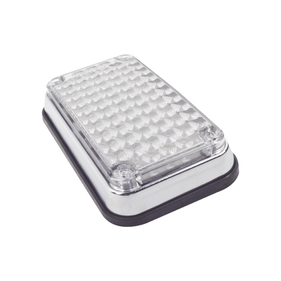 Luz de Advertencia de 6X4", Color Claro, Ideal para Ambulancias