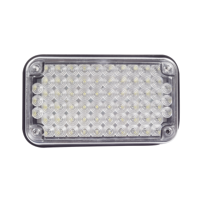 Luz de Advertencia de 6X4", Color Claro, Ideal para Ambulancias