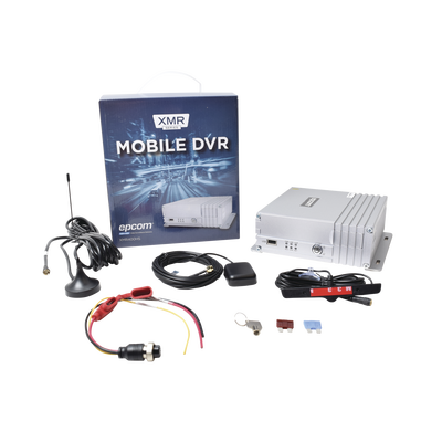DVR móvil / almacenamiento en HDD / 4 canales AHD hasta 2MP / compresión de vídeo H.264