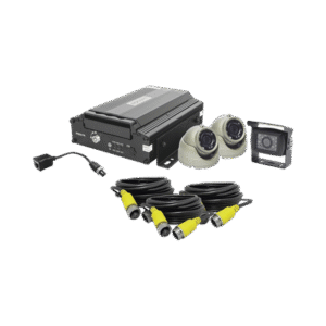 KIT DVR PARA VEHICULO / INCLUYE / CÁMARAS PARA INTERIOR / CÁMARA PARA EXTERIOR, / 2MP AHD / CABLES EXTENSORES / ADAPTADOR LAN.