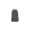 ADAPTADOR TIPO C MACHO A MINI USB HEMBRA PARA COMPATIBILIDAD DE ESTACIÓN XMRA8 CON BODYCAM XMRR3