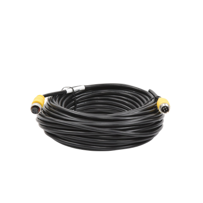 Cable extensor con conector tipo aviación de 15m solo para soluciones de videovigilancia móvil XMR