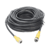 Cable extensor con conector tipo aviación de 15m solo para soluciones de videovigilancia móvil XMR