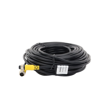 Cable extensor con conector tipo aviación de 15m solo para soluciones de videovigilancia móvil XMR