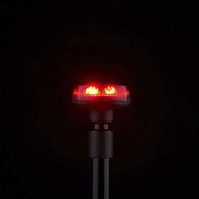 Luz telescópica Ultra Brillante Para Motocicleta, 9 LED, Color Rojo Luz telescópica Ultra Brillante Para Motocicleta, 9 LED, Color Rojo