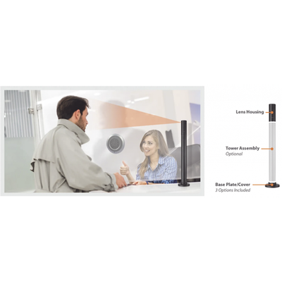 Cámara IP Oculta en Barrera 2MP / H.265 & WiseStream / WDR 120dB