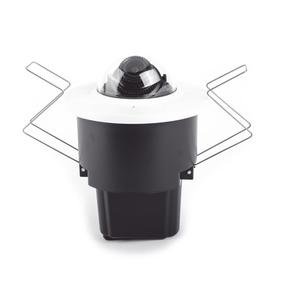 Cámara IP Tipo Domo Interior para Plafón 2MP / 2.8mm / WDR 150db / H.265 & WiseStream / HLC