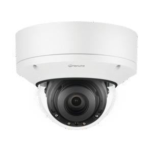 Cámara IP Domo Interior Antivandálica 2MP /Extensor POE / Lente Motorizado 2.8-12mm / IR 50M / WDR 150db / H.265 & WiseStream II