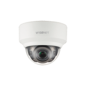 Cámara IP Tipo Domo Interior 5MP / Lente Motorizado 3.9 - 9.4mm / WDR 120db / IP66 / IK08 / H.265 & WiseStream