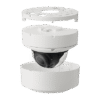 Cámara Domo 4MP con IA, Antivandalica / Lente Motorizado de 2.8 a 10mm / WDR 120dB / Ranura MicroSD / IP52 IK08