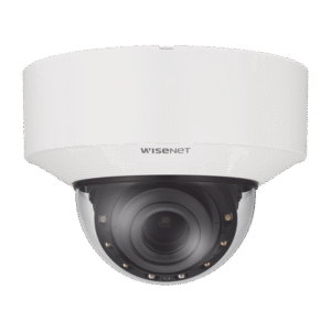 Cámara Domo IP 4K con IA / Lento Motorizado de 4.5 a 9.3mm / P-Iris, WDR 120dB / Ranura SD / Protección IP52 e IK08