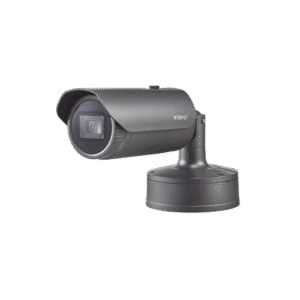 Camara IP tipo Bala de 2MP con Función de identificación de placas LPR / Lente Motorizado 5.2 - 62.4mm / WDR 150dB / Diseñado para aplicaciones de baja velocidad 0 a 90 Km/h