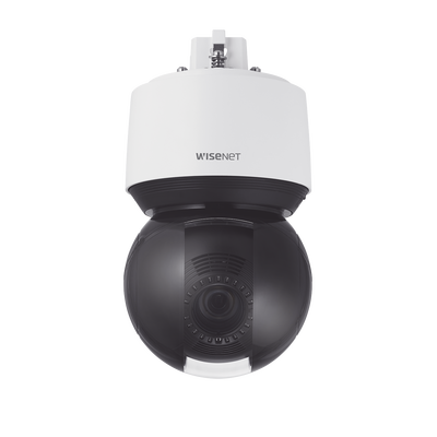 Cámara PTZ IP antivandálica 6MP / IR 200m / 25x Zoom Óptico / IP66 / NEMA 4X / Auto tracking / H.265 & WiseStream