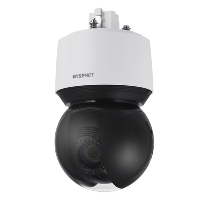 Cámara PTZ IP antivandálica 4K / IR 200m / 25x Zoom Óptico / IP66 / NEMA 4X / IK10 / Auto tracking / H.265 & WiseStream