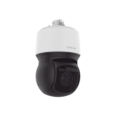 Cámara PTZ IP antivandálica 4K / 30x Zoom Óptico / IR 200m / Exterior IP66 / NEMA4X / Auto tracking / H.265 & WiseStream / Wiper incluido