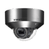 Cámara IP Tipo Domo Antivandálico 5MP de Acero Inoxidable / Lente Motorizado 3.9 - 9.4 mm / IR 50 M / WDR 120db / H.265 & WiseStream