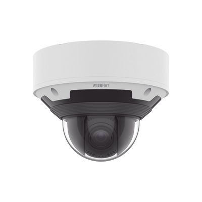 Cámara Domo 4K con Inteligencia artificial / Lente Motorizado de 4.4 a 9.3mm/ P-Iris/ WDR 120dB/ IP67/ IP6K9K/ IK10+/ NEMA4X/ MicroSD hasta 1TB/ ONVIF