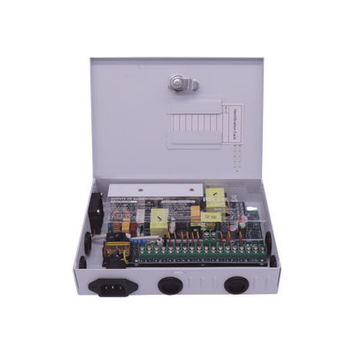 Fuente PREMIUM / 11-15 V / 9 canales / 16 A / Alta tecnología en seguridad / Doble ventilador / Hasta 1.8 Amperes por Salida / Filtro de ruido por canal / Diseño de alta gama.
