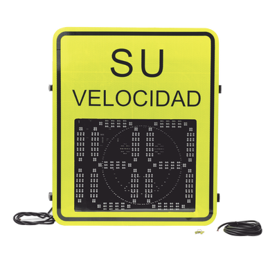 Radar Medidor de Velocidad de 3 Dígitos / Doble salida de Relevador / Tarjeta Micro SD / Puerto de red TCP IP / Detección de Exceso de Velocidad / Integración con Cámara.