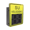 Radar Medidor de Velocidad de 3 Dígitos / Doble salida de Relevador / Tarjeta Micro SD / Puerto de red TCP IP / Detección de Exceso de Velocidad / Integración con Cámara.