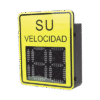 Radar Medidor de Velocidad de 3 Dígitos / Doble salida de Relevador / Tarjeta Micro SD / Puerto de red TCP IP / Detección de Exceso de Velocidad / Integración con Cámara.
