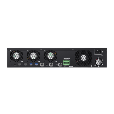 NVR de 64 canales / 8K / Hasta 8 Discos Duros / H.265 & Wisestream / Wisenet P2P / Soporte RAID 5/6