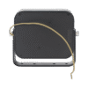Bocina Compacta de Uso Rudo, 100 Watts de Potencia, Ideal para Vehículos de Encubierto, 8 Ohms de Impedancia
