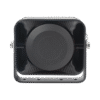 Bocina Compacta de Uso Rudo, 100 Watts de Potencia, Ideal para Vehículos de Encubierto, 8 Ohms de Impedancia