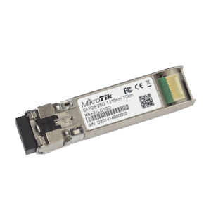 Transceptor MiniGbic XSFP+ 1G/10G/25G LC Duplex para fibra Mono Modo 10 Kms