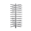 Torniquete Sencillo / Cuerpo Completo / Interior/Exterior / Acero Inoxidable /Acabado de Lujo / Alto Tráfico