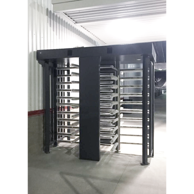 Torniquete Doble / Cuerpo Completo / Interior/Exterior / 100% Acero con Pintura Gris / EJE CENTRAL de Acero Inoxidable / Acabado de Lujo / Alto Tráfico