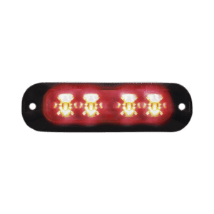Luz Perimetral , 4 LEDs Ultra Brillantes, color Rojo Luz Perimetral , 4 LEDs Ultra Brillantes, color Rojo