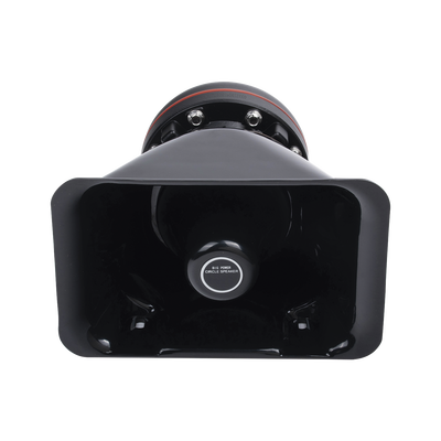 Bocina de uso Rudo, de 100 W, Alto Rendimiento y Base en Aluminio, 8 Ohms de Impedancia