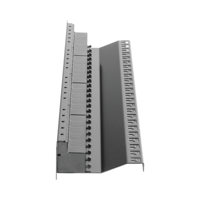 Patch Panel ZMAX with jack UTP CAT6A 24 PORT 1U black