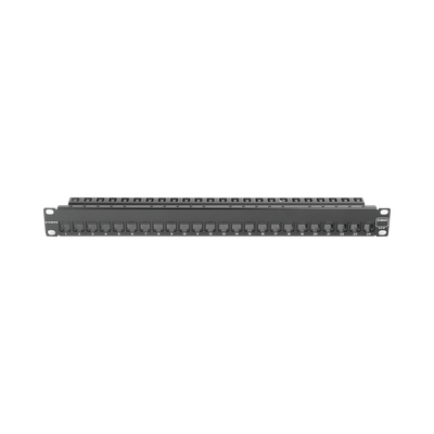 Patch Panel ZMAX with jack UTP CAT6A 24 PORT 1U black