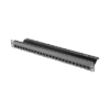 Patch Panel ZMAX with jack UTP CAT6A 24 PORT 1U black