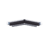 Patch Panel Z-MAX de 48 puertos, Blindado, Precargado con Jacks Categoría 6A, Angulado, 1UR
