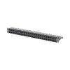 Patch Panel Z-MAX de 48 puertos, Blindado, Precargado con Jacks Categoría 6A, Plano, 1UR