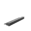 Patch Panel UTP Z-MAX de 48 puertos, Precargado con Jacks Categoría 6, Plano, 1UR