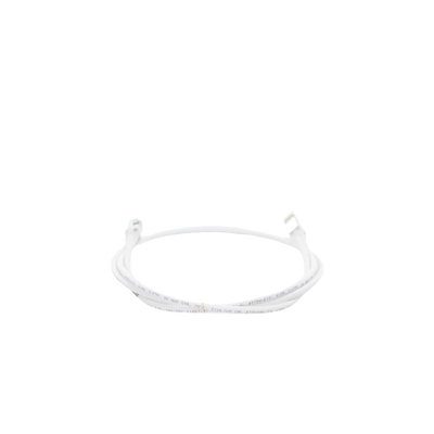 Patch Cord Z-MAX Cat6A S/FTP, CM/LS0H, 5ft, Color Blanco, Versión Bulk (Sin Empaque Individual)