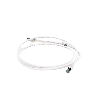 Patch Cord Z-MAX Cat6A S/FTP, CM/LS0H, 7ft, Color Blanco, Versión Bulk (Sin Empaque Individual) Patch Cord Z-MAX Cat6A S/FTP, CM/LS0H, 7ft, Color Blanco, Versión Bulk (Sin Empaque Individual)