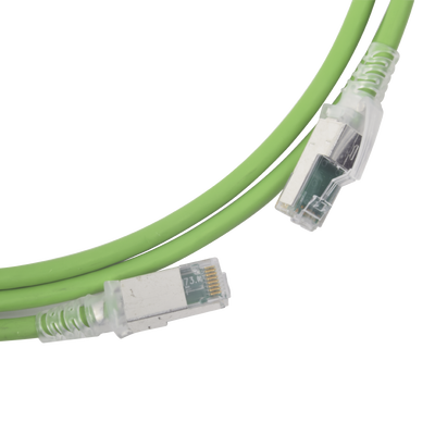 Patch Cord Z-MAX Cat6A S/FTP, CM/LS0H, 7ft, Color Verde Patch Cord Z-MAX Cat6A S/FTP, CM/LS0H, 7ft, Color Verde