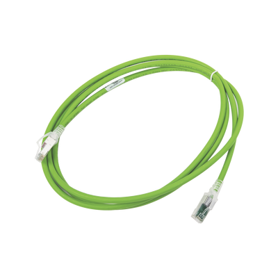 Patch Cord Z-MAX Cat6A S/FTP, CM/LS0H, 7ft, Color Verde, Versión Bulk (Sin Empaque Individual) Patch Cord Z-MAX Cat6A S/FTP, CM/LS0H, 7ft, Color Verde, Versión Bulk (Sin Empaque Individual)
