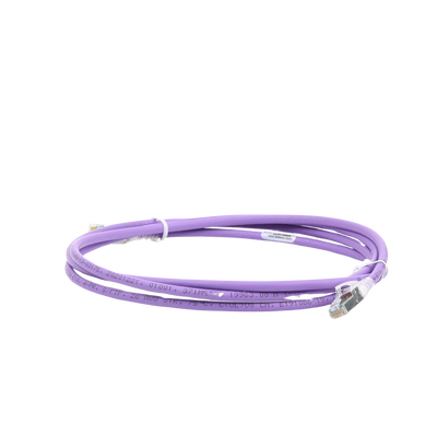 Patch Cord Z-MAX Cat6A S/FTP, CM/LS0H, 7ft, Color Violeta, Versión Bulk Patch Cord Z-MAX Cat6A S/FTP, CM/LS0H, 7ft, Color Violeta, Versión Bulk